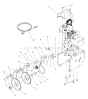 Page A Diagram and Parts List for 31AE663H401 2004 Yard Man Snow Blower